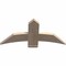 Ekena Millwork Bellingham Smooth Timber Gable Bracket, Douglas Fir, 36"W x 18"H x 1 1/2"D x 5 1/2"F, 12/12 Pitch GBW036X18X0206BEL00SDF - alternate 5